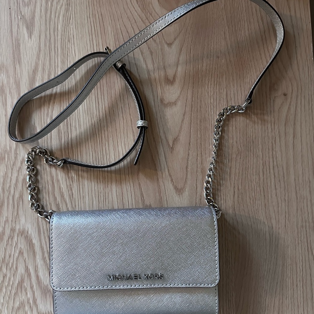 Michael Kors Metallic Crossbody Bag